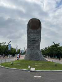 올림픽 공원의 조각들