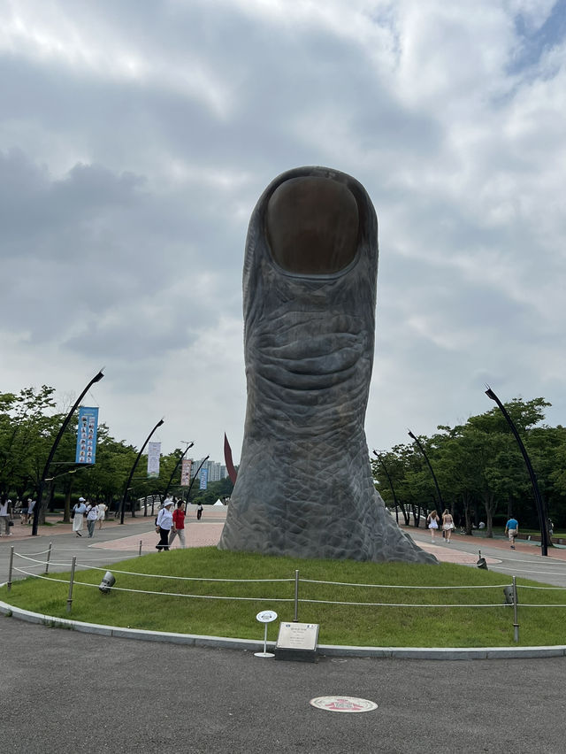 올림픽 공원의 조각들