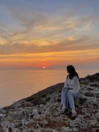 🌅 몰타의 하루가 가장 아름답게 끝나는 곳, 딩글리 절벽 🌊