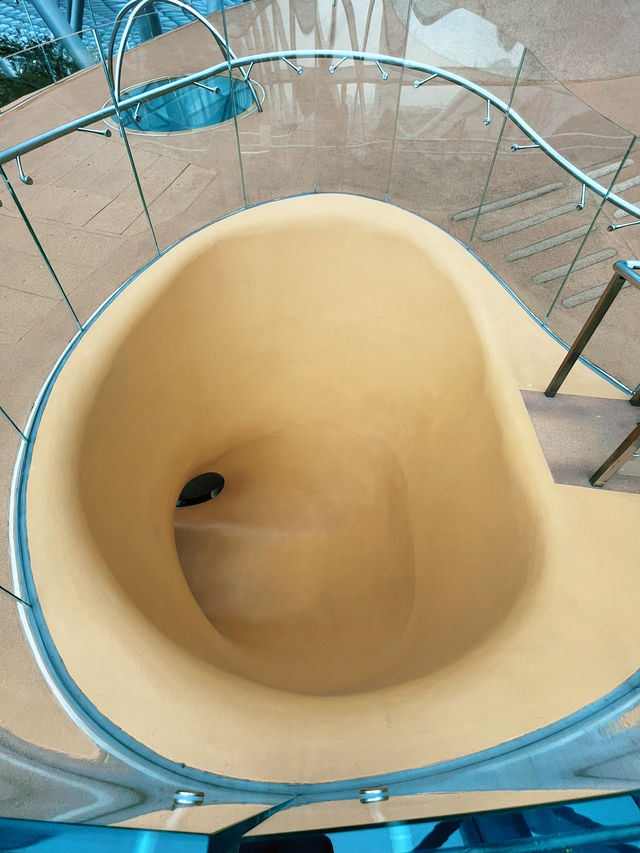 “THRILLING FUN AT THE DISCOVERY SLIDES”