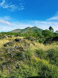 From Fire to Farm: Black Lava Trails of Mount Batur