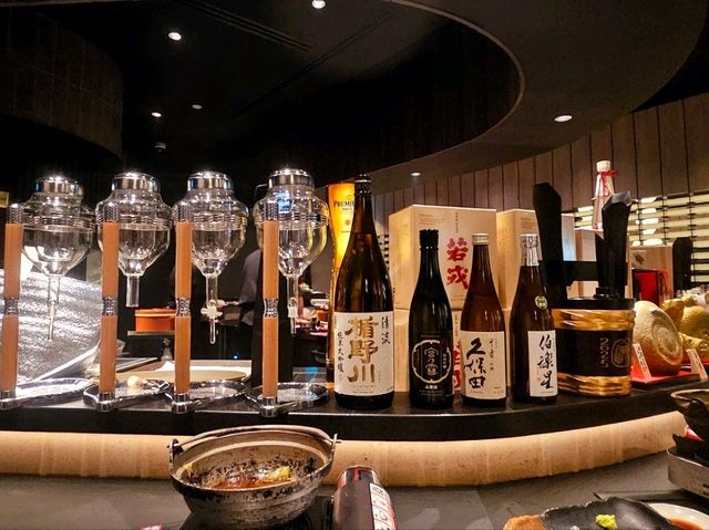 You can get very good Japanese food in Singapore too