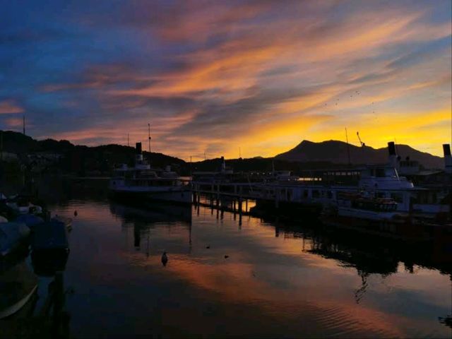 Daybreak's Radiance by Lake Lucerne
