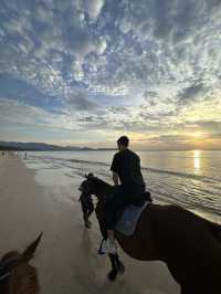 Unforgettable Sunset Horseback Riding at Phuket International Horse Club 🇹🇭 
