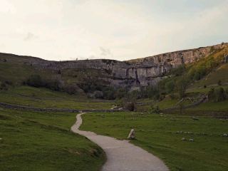Admiring the Natural Wonder of Malham Cove