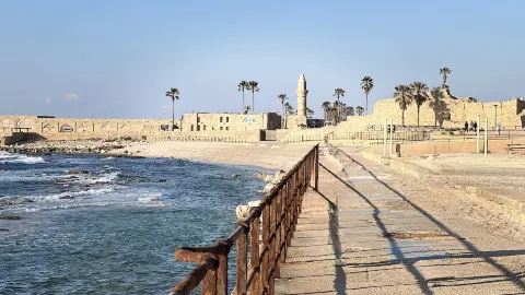 Ancient Ruins on the Sea: Caesarea, Israel — traveler post in Caesarea