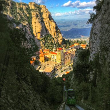 Monastery in the Rocky Cliffs, Montserrat | Trip.com Bages