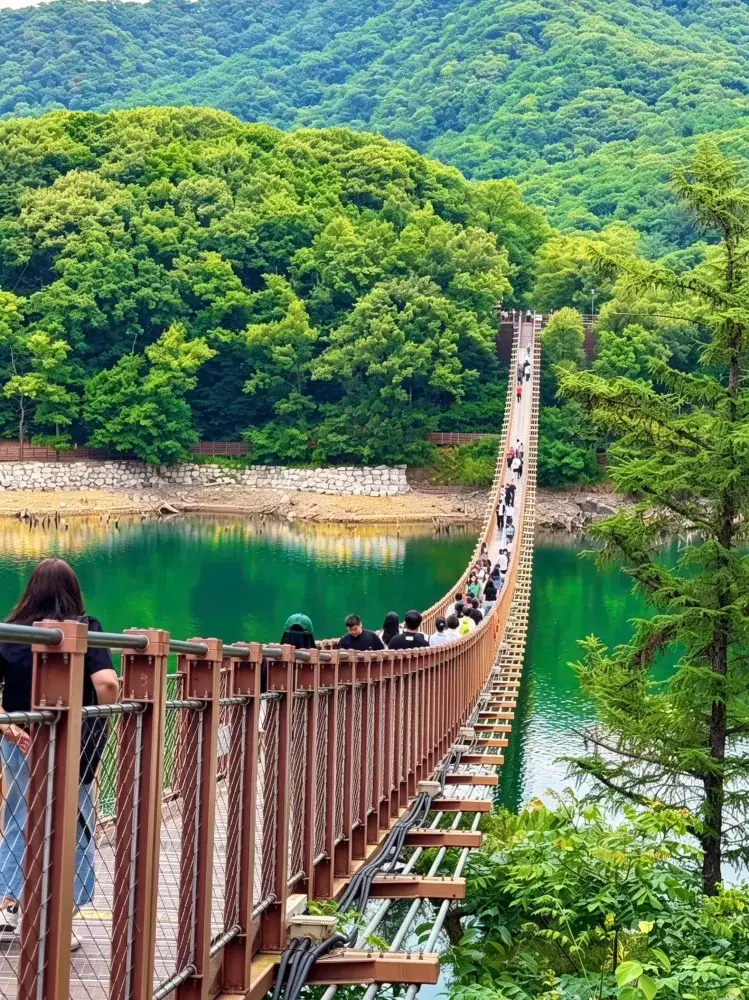 마장호수: 서울 근교에 숨겨진 출렁다리 낙원