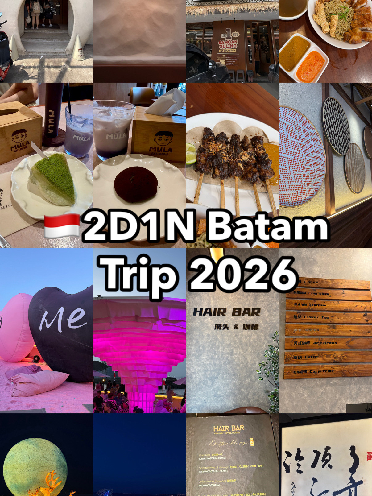 🇮🇩Batam 2D1N Trip