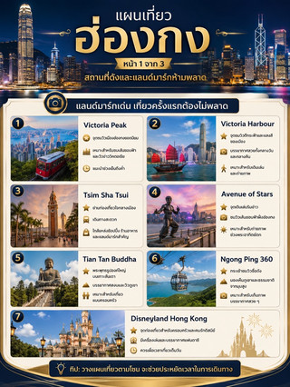 香港3天2夜旅遊計畫，吃喝玩樂一次滿足！