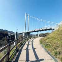 A Walk Above the River: Pocheon Hantangang River Sky Bridge 🇰🇷