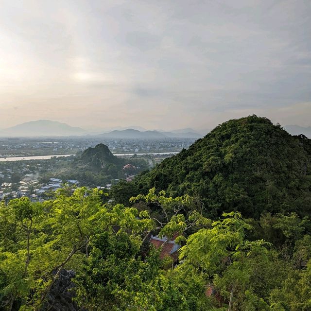 The Marble mountains in Da Nang