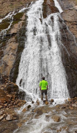 Sibieh Khani waterfall Lerd, Iran