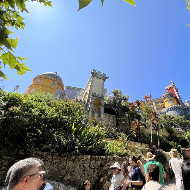 Summer break - day trip to Pena Palace