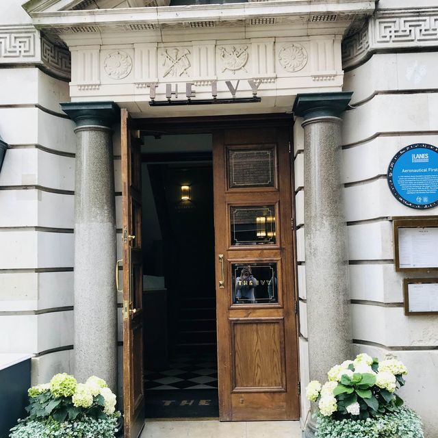 The Ivy in Norwich…