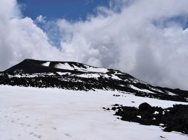 On the peak of Etna