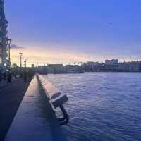 An evening stroll from Tower Bridge to the Globe