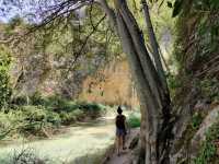 The passerelle of Alquezar