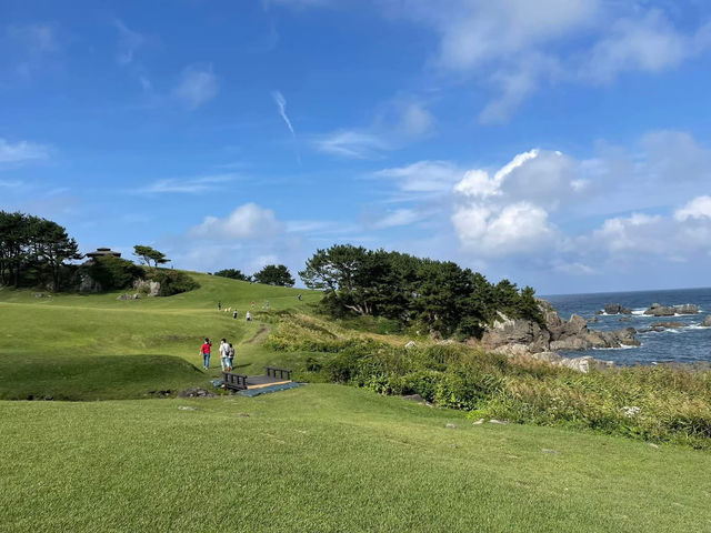 A beautiful coast where you can meet a variety of landscapes