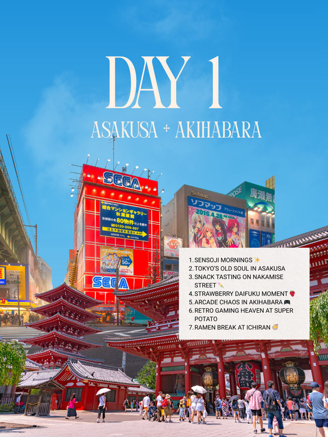 🌸Tokyo Must-Visit Spots: Perfect 4-Day Itinerary for First-Timers🌸 🌸Tokyo Must-Visit Spots: Perfect 4-Day Itinerary for First-Timers🌸