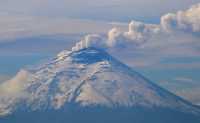 Ecuador's volcano has been in a continuous state of activity.