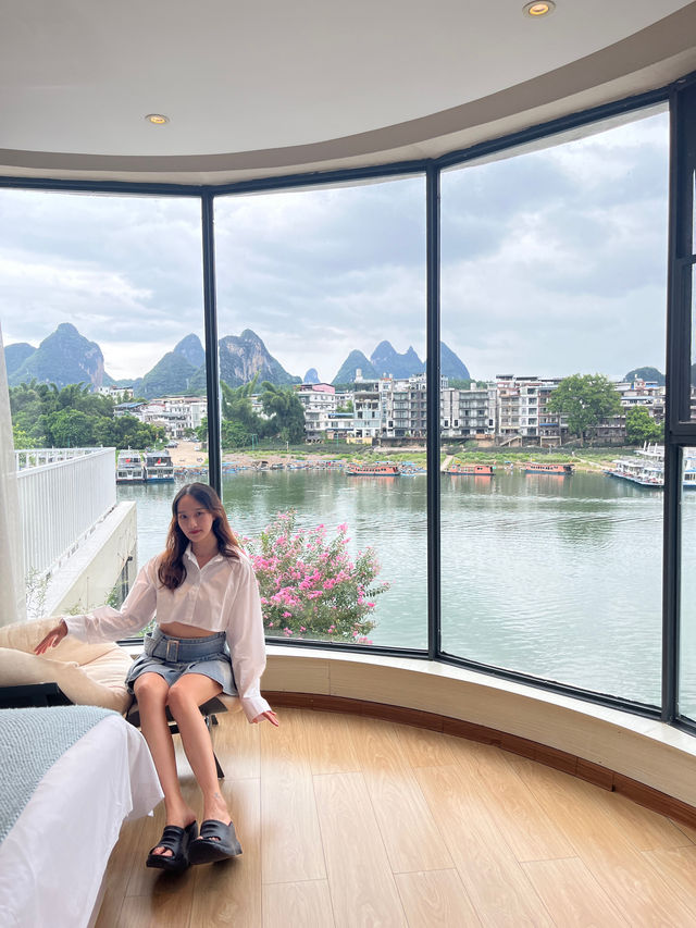 桂林陽朔｜住進山水畫卷裡美景盡收眼底