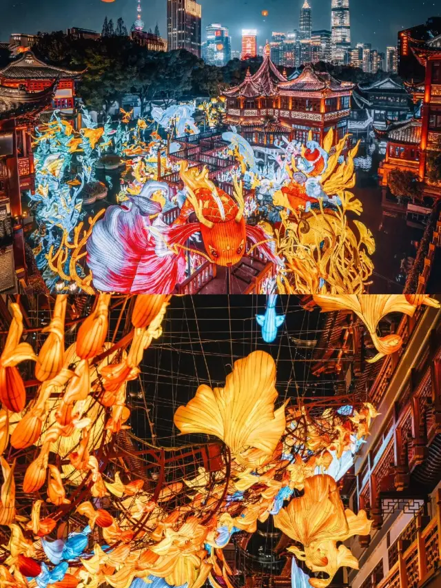 Please accept this nanny-level guide to the Shanghai Yu Garden Lantern Festival, complete with a route