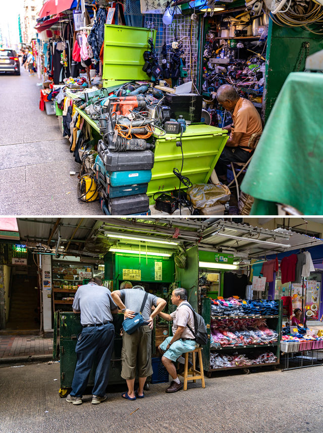 跟著港劇遊香港｜港劇中經常出現的深水埗鴨寮街