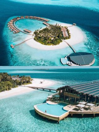 The Pearl on the Cliff of Maldives