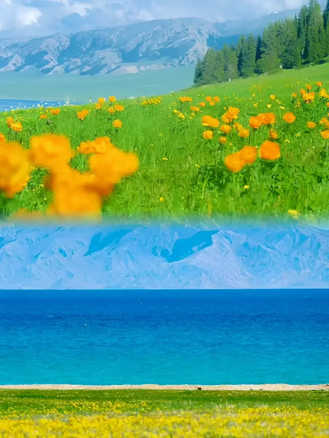 Xinjiang's Ili is truly the epitome of healing scenic beauty
