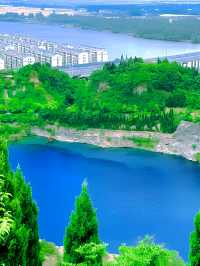 在淮安盱眙國家礦山公園徒步，發現驚喜的世界！