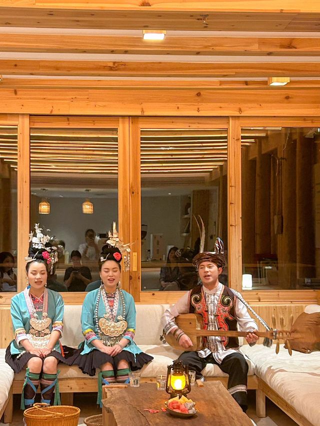 貴州這好美民宿窗外的侗寨風光一覽無餘