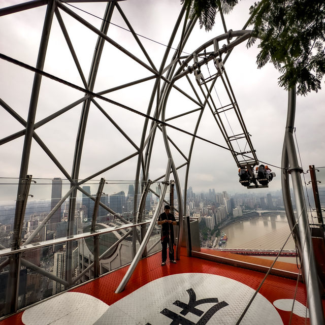 Swinging Above the Towers!