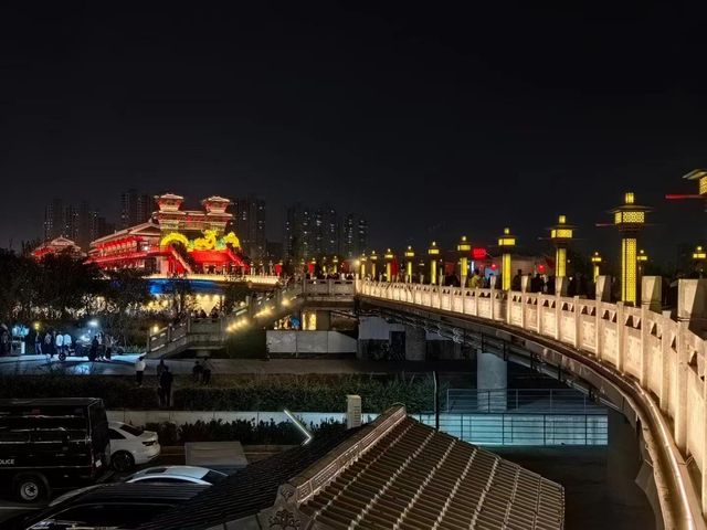 咸陽  古渡廊橋 簡直太美了。