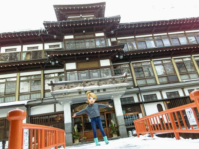 🇯🇵銀山溫泉♨️｜一月的純白世界