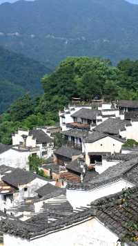 婺源篁嶺晒秋，秋日必遊之地。
