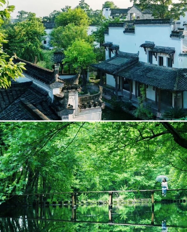 睡進西溪南祝枝山百年古宅。