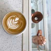 Minimalist cafe