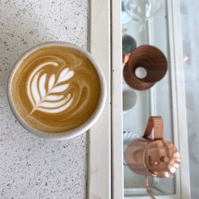 Minimalist cafe