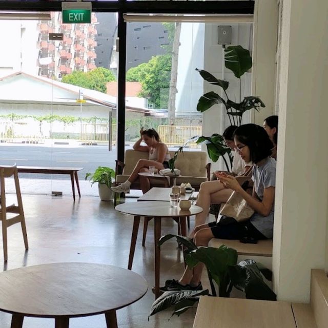 Minimalist cafe
