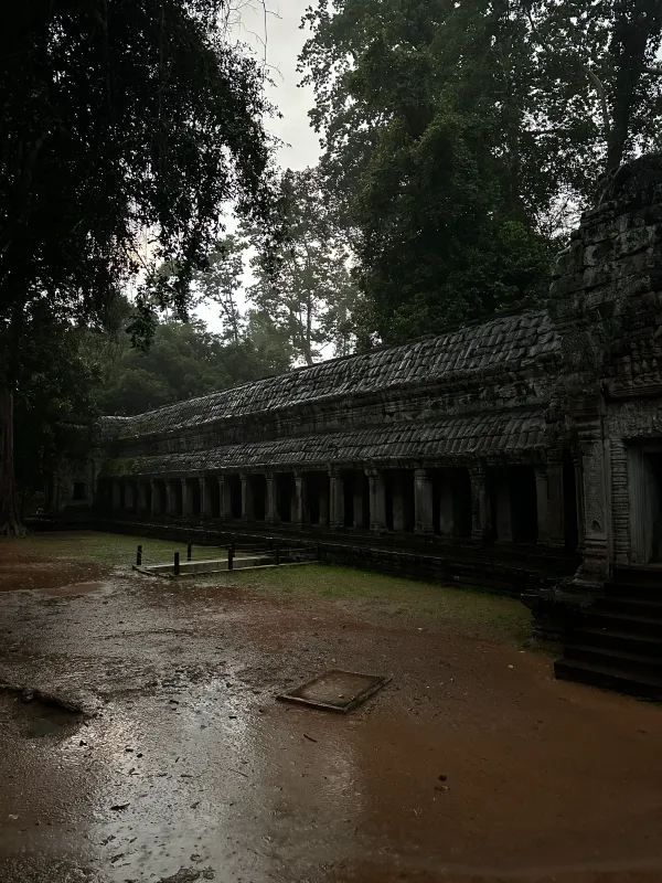 Exploring Angkor Wat at Night: The Deserted Ta Prohm Temple