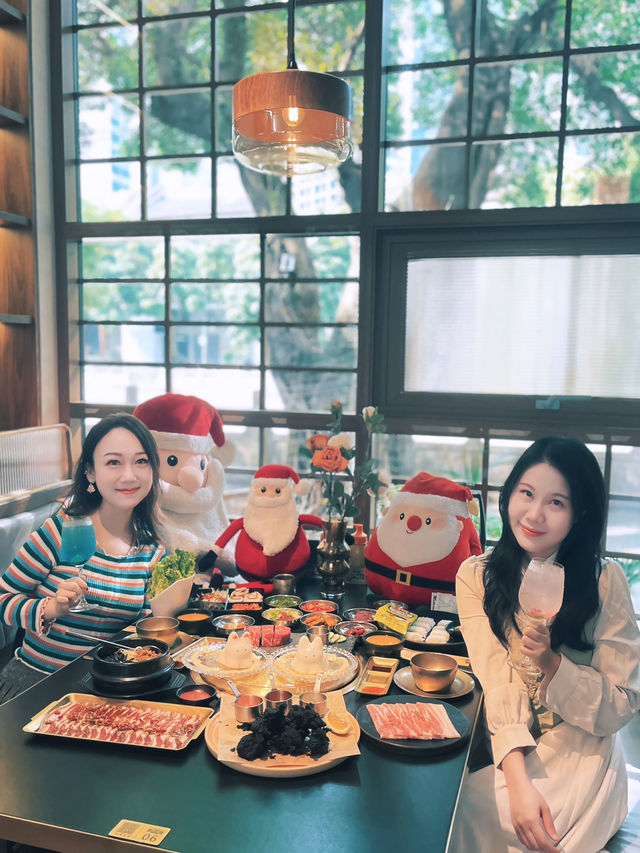廣州聖誕🎄與聖誕老人一起吃烤肉