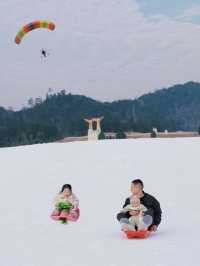 杭州小土豆，風之谷嬉雪，萌娃的快樂天堂！