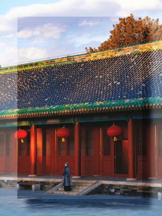 來北京只為看它一眼，不愧是星空藻井天花板