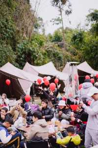 貴陽超有味團建｜篝火煙花年味滿滿。