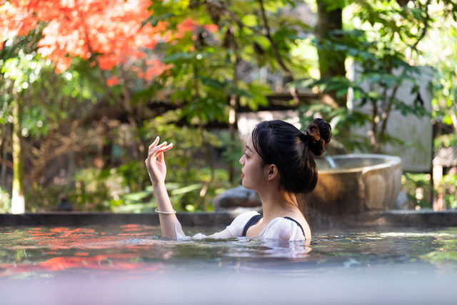 初春來宜春溫湯泡溫泉，超有Feel！