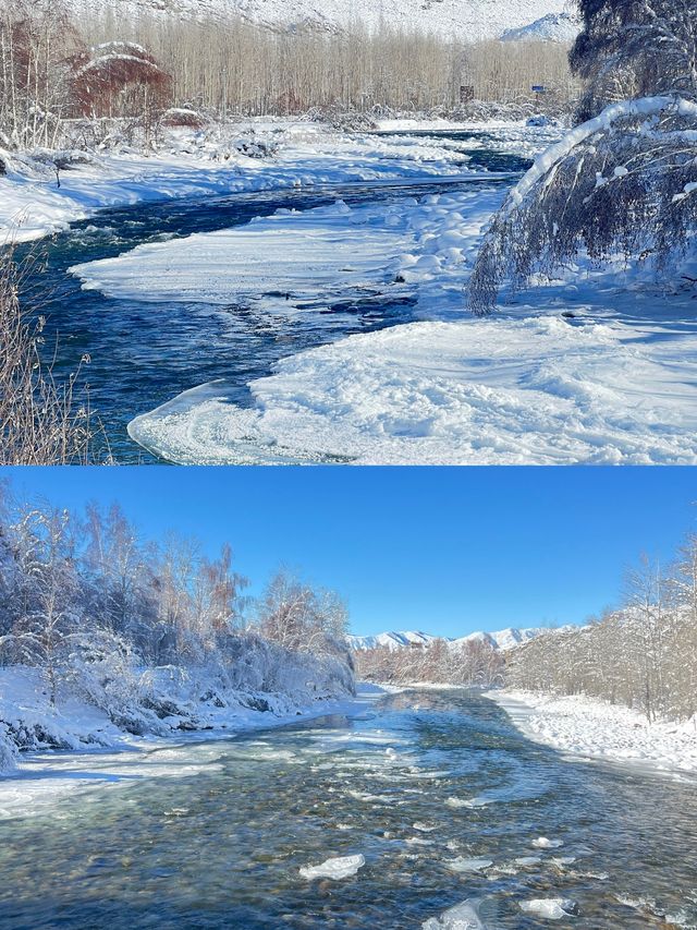 赴一場可可托海嘅冰雪之約