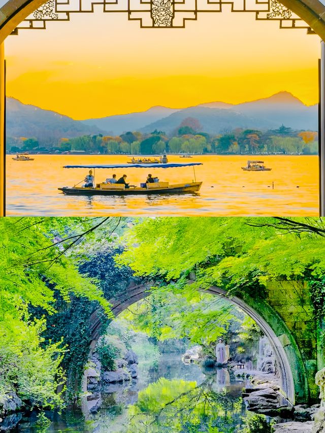 杭州一日遊，暢覽西湖美景