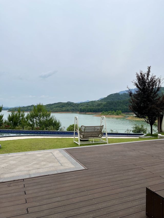 來千島湖..開窗就係湖景