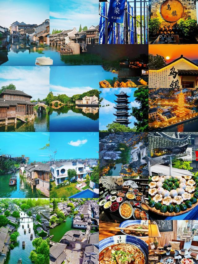烏鎮自由行指南搖櫓船、早茶客，體驗真江南